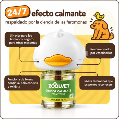 Kit Difusor Calmante para Perros